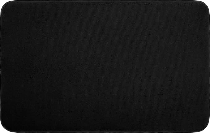 American Soft Linen 21x32 Fluffy Foamed Slip Reducer Bath Rug, Machine Washable - Image 7