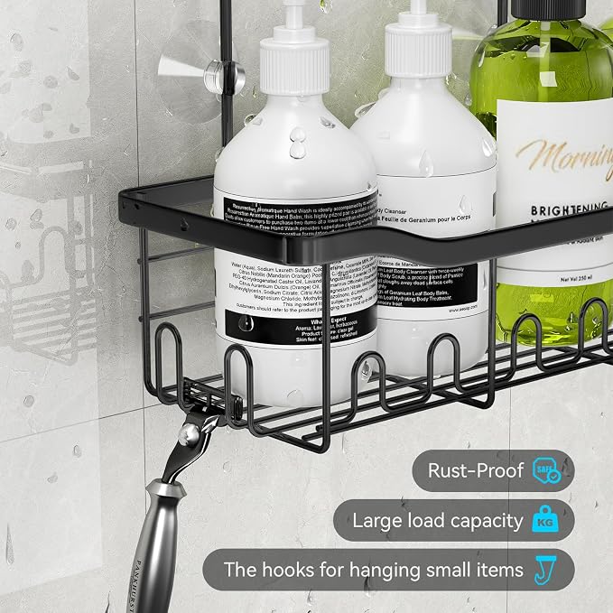 BYT Shower Caddy Hanging, Organizer Hanging - Image 3