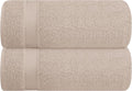 Belizzi Home Cotton 2 Pack Oversized Bath Sheet 35x70, Large Bath Sheet by Unknown