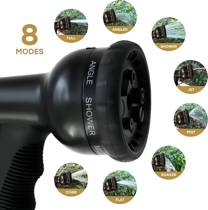 Portable Camping Shower Pump w/ Showerhead Holder and Safety Valve - Image 8