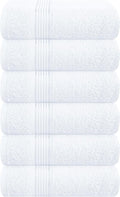 Belizzi Home Ultra Soft Cotton 6 -Piece Hand Towel Set 16x24, Spa by Unknown