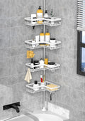 KEGII Corner Shower Caddy Tension Pole by KEGII