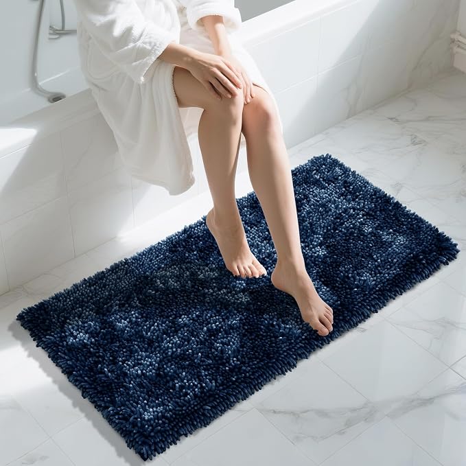 Yimobra Long Bathroom Rug Non Slip 44x24 Inch, Extra Thick Soft Absorbent by Yimobra