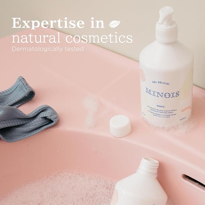 MINOIS PARIS Baby Wash and Shampoo | Gentle Baby Body and Hair Wash - Image 2