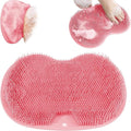 Shower Foot Scrubber Mat with Non-Slip Suction Cups, Exfoliating Foot and Back by Unknown