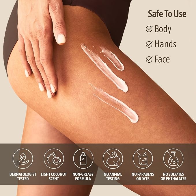 NATURE WELL Hydrate & Soften Coconut Oil Moisturizing Cream - Image 5