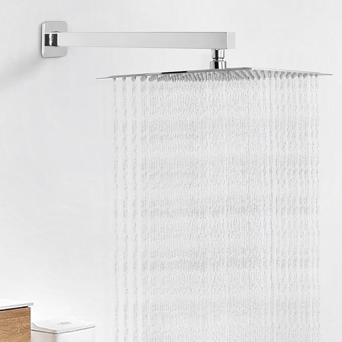 HarJue Shower Arm, Rain Shower Head Extension Extender, - Image 5