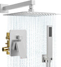 Shower System, Included 59'' Shower Hose, Shower Trim Kit and 2-IN-1 Diverter by Kurpot