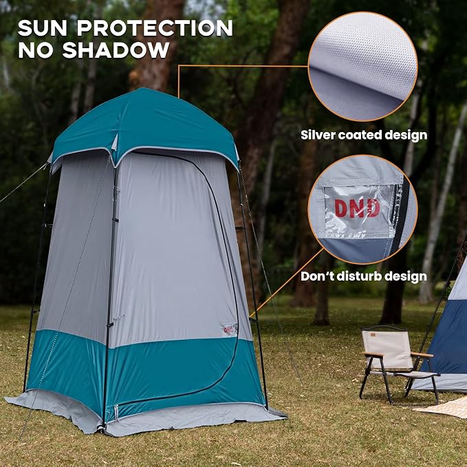 Shower Tent, Outdoor Camping Privacy Shelter-Dressing Changing Room-Portable - Image 6