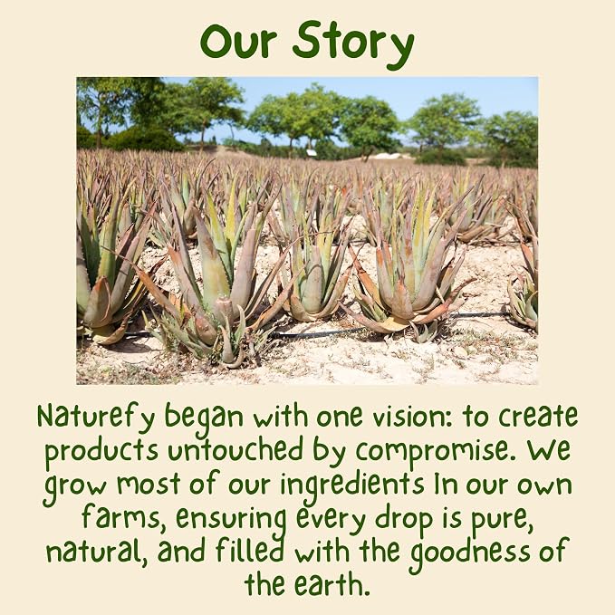 Aloe Vera Gel | 100% Pure & Organic | Farm Fresh Aloe Vera Pulp Extract - Image 6