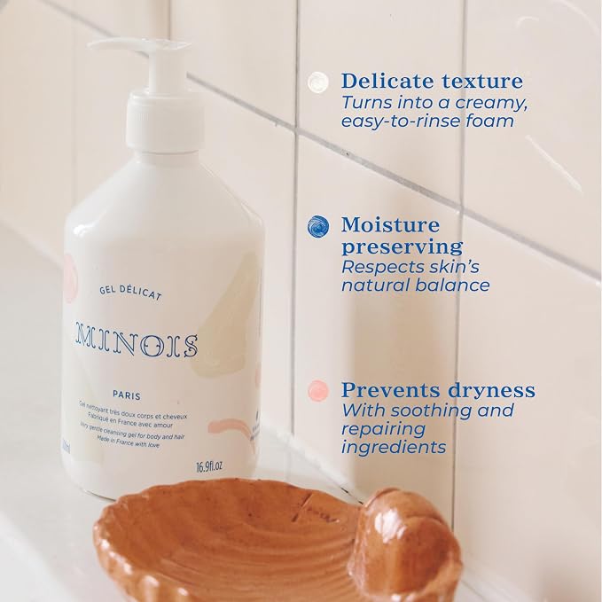 MINOIS PARIS Baby Wash and Shampoo | Gentle Baby Body and Hair Wash - Image 4