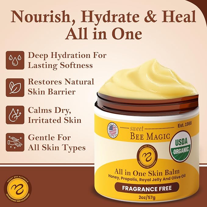 Sweet Bee Magic All In One Healing Organic Balm - Image 6