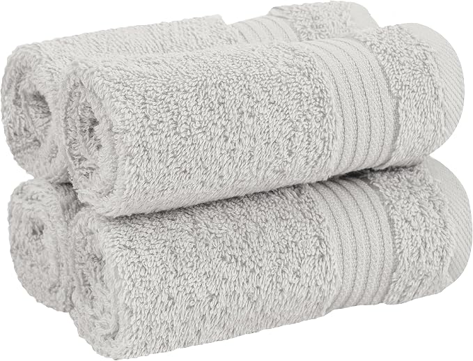 Cotton Paradise 100% Cotton Turkish Washcloth Set - Image 6