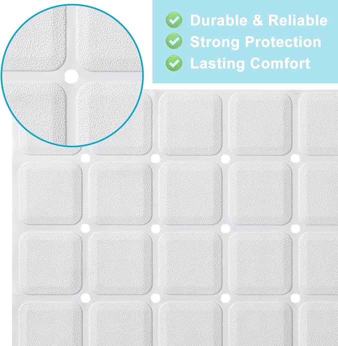 Non-Slip Bath Mat for Tub & Shower：Silicone Foldable Bathtub Mat - Image 7