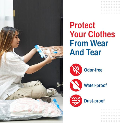 15-Pack Variety Vacuum Storage Bags - Image 2