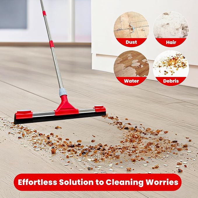 Heavy Duty Floor Squeegee for Concrete Floor – 17.3” EVA Foam Blade - Image 7