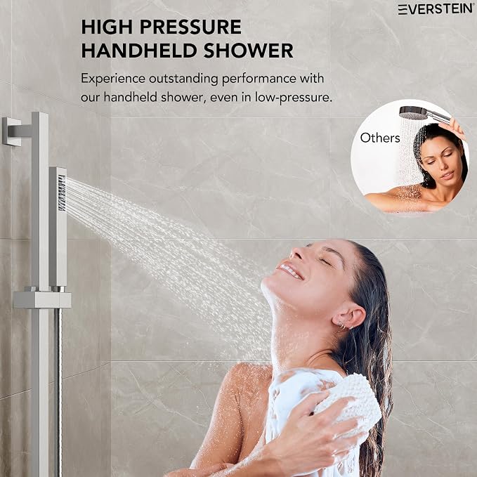 10" High-Pressure Rainfall Shower Faucet - Image 7