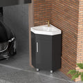 24" Corner Bathroom Vanity Sink by FINDEPOT