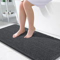 OLANLY Bathroom Rugs 50x30, Extra Soft Absorbent Chenille Bath Rugs, Rubber by OLANLY