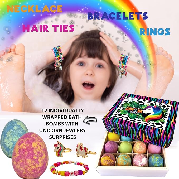 Unicorn Bath Bombs for Girls - Image 4