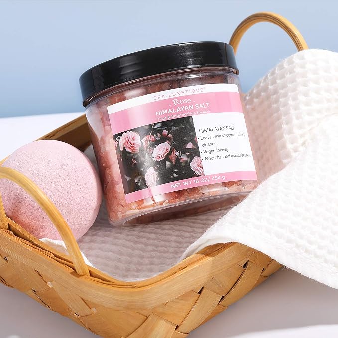 Spa Luxetique Epsom Salts for Soaking, 3.17lbs Bath Salts Gifts - Image 3
