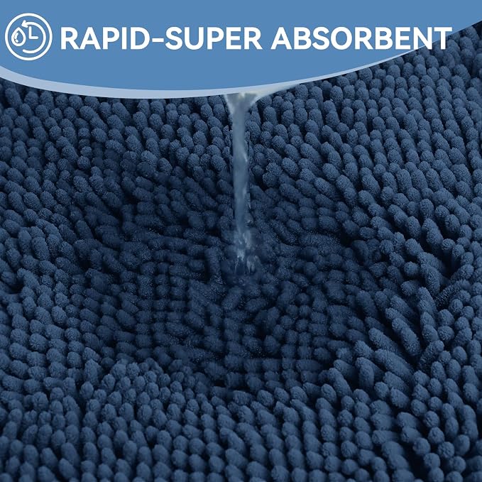 Bcoimo 70"×24" Absorbent Bath Mat, Non-Slip - Image 6