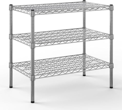 18" Deep x 30" Wide x 27" Height Wire Shelving Kit | 3-Tier | NSF Commercial by Regal+Altair