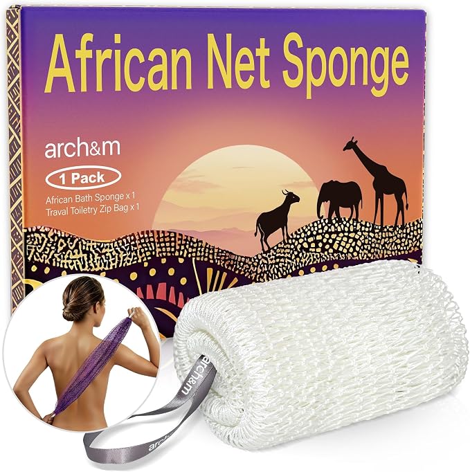 African Net Sponge Afro Scrub by ARCHM