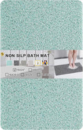Nonslip Bathtub Mat, Anti Slip Bath Mat 0.6" Extra Thick, Quick Dry Bath Tub by Rzoysia