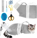 Cat Bag for Bathing 8 PCS Set by AMEAMI