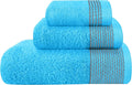 Belizzi Home Ultra Soft 3 Pack Cotton Towel Set, Contains a Bath Towel 28x55 by Unknown