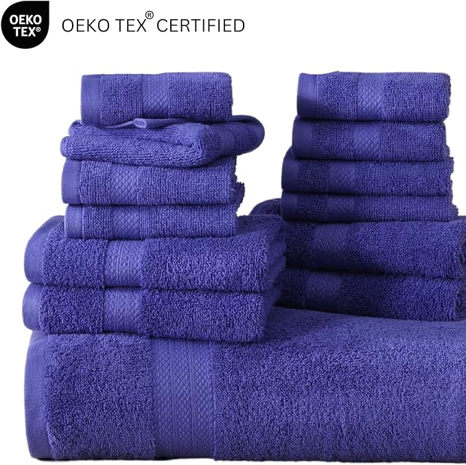 LANE LINEN Cotton Bath Towel Set - Image 7
