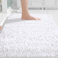 Yimobra Chenille Bathroom Rugs Non Slip, Extra Thick Soft Absorbent Bath Rug by Yimobra
