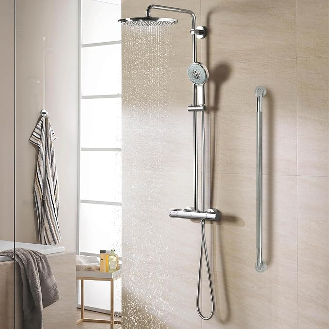 Shower Grab Bar, 2 Pack 39.4 Inch Bathroom Grab Bar, 1.25" Diameter 304 - Image 6