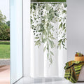 Gibelle Small Stall Shower Curtain 36 x 72, Narrow Half Olive Green Floral by Gibelle