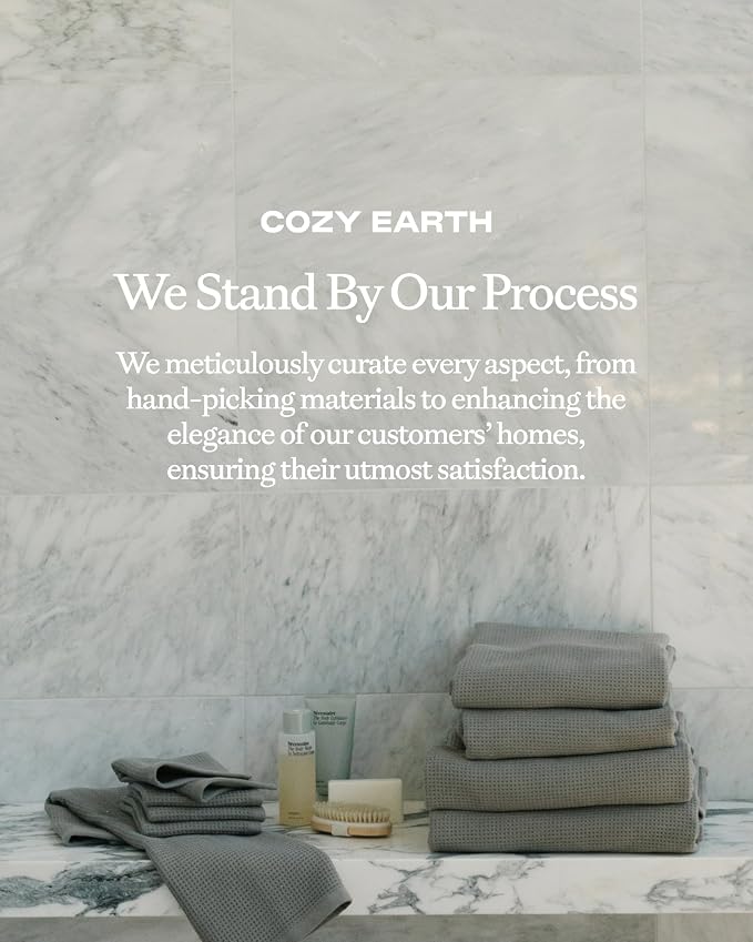 Cozy Earth Waffle Bath Sheets - Image 6