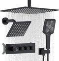 Shower System Brass Thermostatic Shower Faucet Set by JQBQS