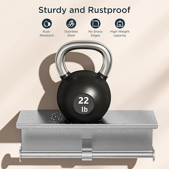 FORIOUS 2 Pack Double Toilet Paper Holder - Image 6