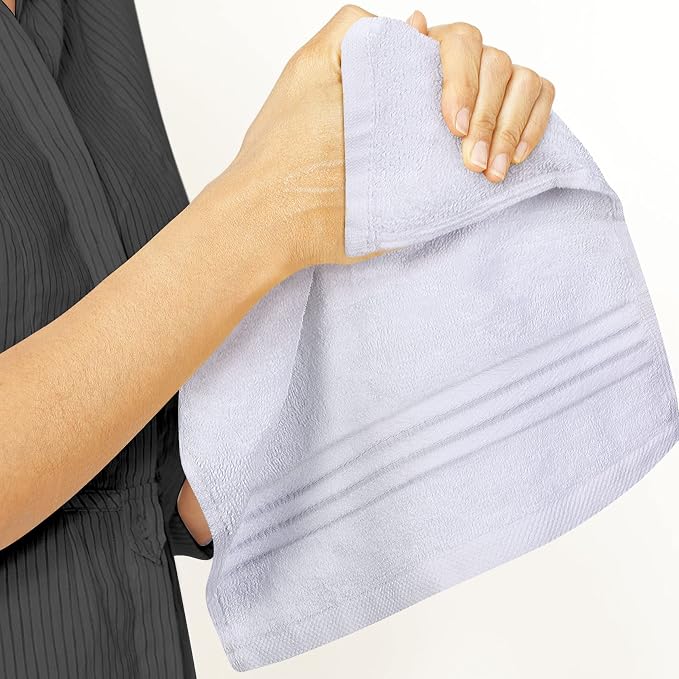 Utopia Towels - Luxury Wash Cloths Set 600 GSM 100% Cotton Ring Spun, Highly - Image 4