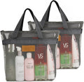 Mesh Shower Caddy Bag Portable Hanging Toiletry and Bath Organizer by TOPASION