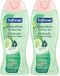 Softsoap Moisturizing Body Wash and Shave Gel, Cool Cucumber Scent, 20 fl oz by Softsoap