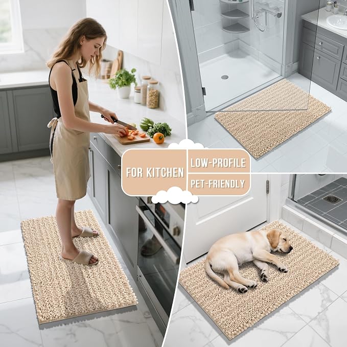 Yimobra Long Bathroom Rugs Non Slip Washable 44x24 Inch - Image 8