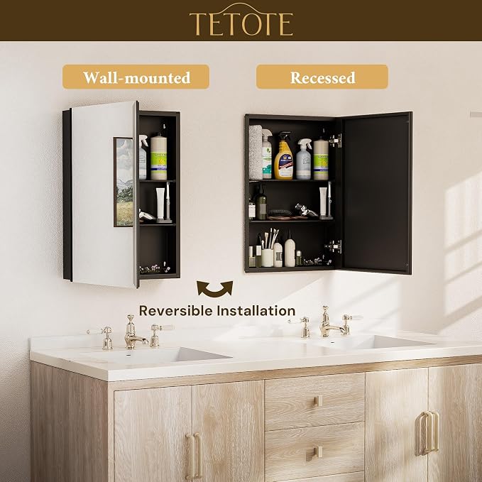 TETOTE 40 x 32 Bathroom Mirror - Image 8