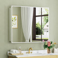 Buruis 36" x 30" Framed Medicine Cabinet by KeepYourBathroomKitchenandHomeOrganized