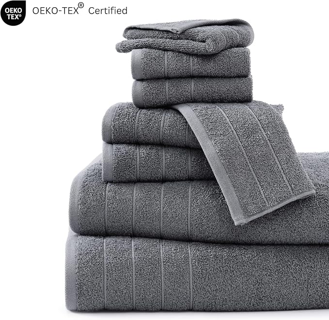 Casa Platino 100% Cotton Luxury Bathroom Towel Set - Image 3
