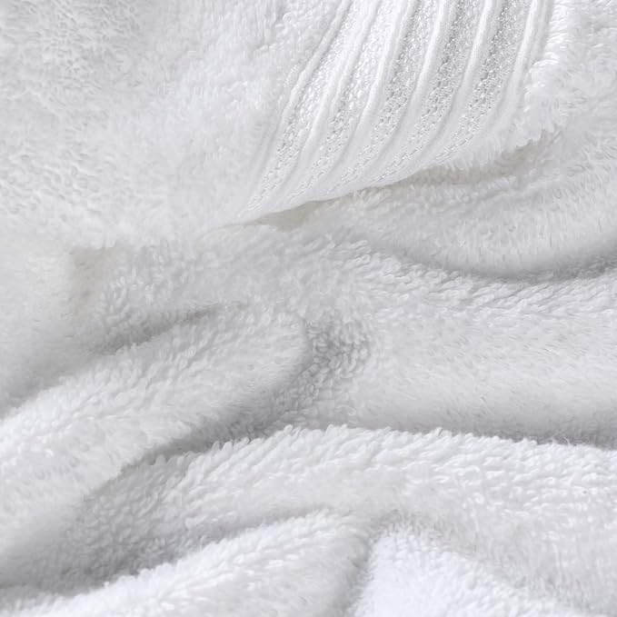 Superior Egyptian Cotton 12-Piece Towel Set, Guest Bath Decor Essentials - Image 6