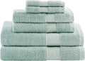 Comfort Spaces Turkish Bathroom Towel Set 6 Piece Luxury Bath Towel Set 2 Hand by ComfortSpaces