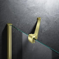 Frameless Shower Door Support Bar, Stainless Steel Wall-to-Glass Support Arm to by Unknown