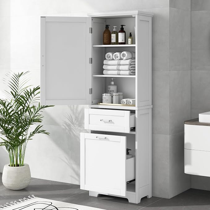 Favfurish 68" Tall Bathroom Storage Cabinet by Favfurish