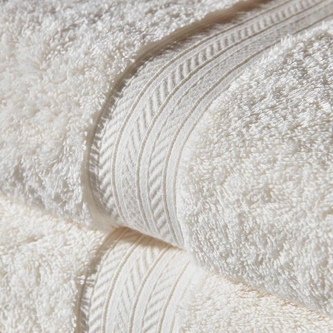 Christy Renaissance 4 Piece Cream Towel Set | 100% Egyptian Cotton | Luxury - Image 3